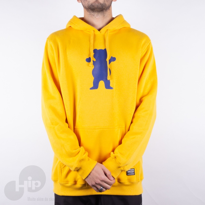 Moletom Grizzly Og Bear Amarelo