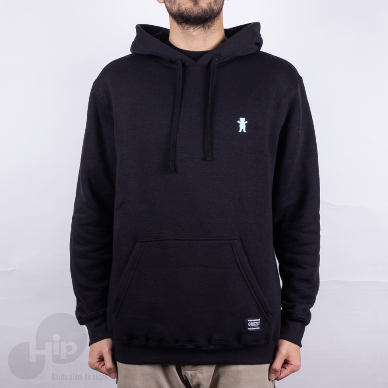 Moletom Grizzly Og Bear Embroidery Large Preto