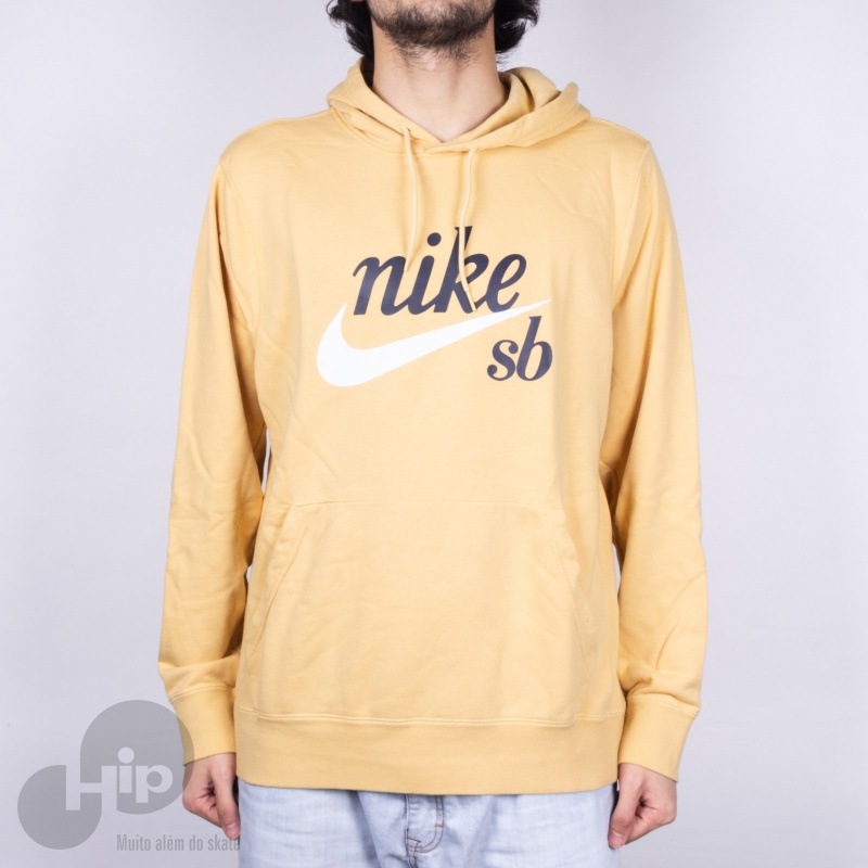 Moletom Nike Ao0263-251 Amarelo