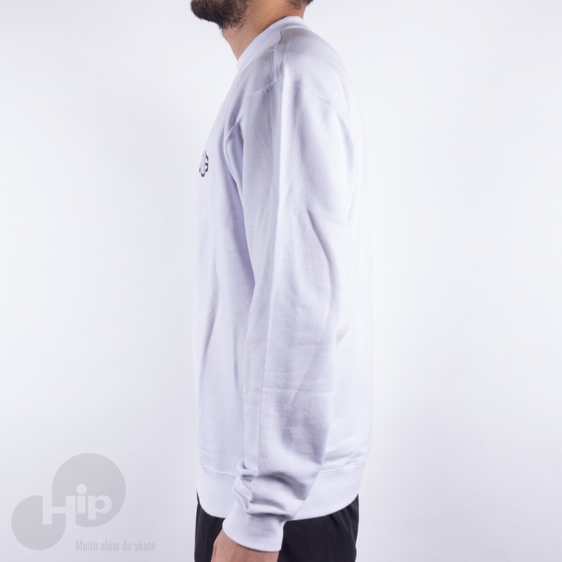 Moletom Ous Crewneck Branco