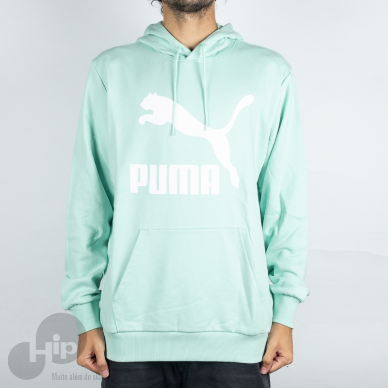 Moletom Puma Classic Logo Verde