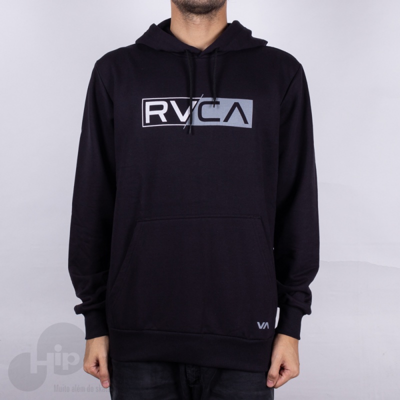 Moletom Rvca Lateral Big Rvca Preto