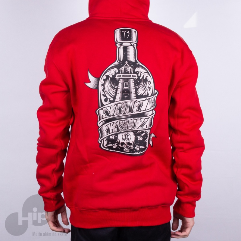 Moletom Santa Cruz Bottle Vermelho