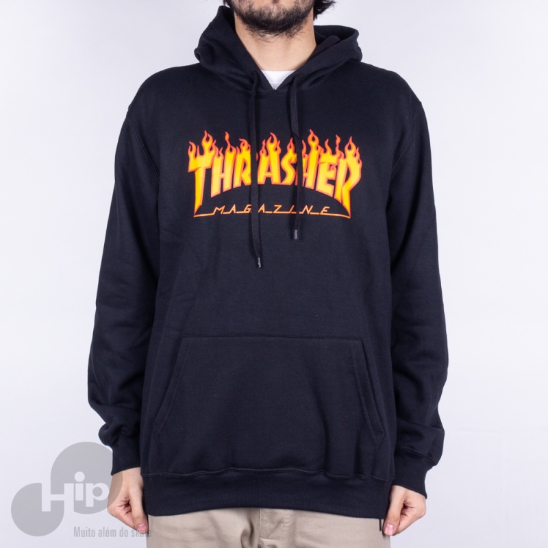 moletom thrasher flame