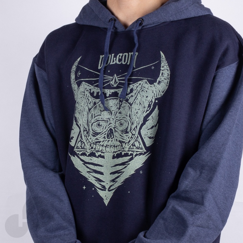 Moletom Volcom Scarro Azul Escuro