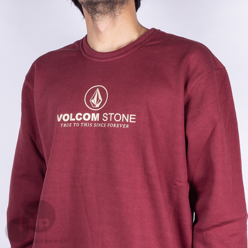 Moletom Volcom Simple Vinho