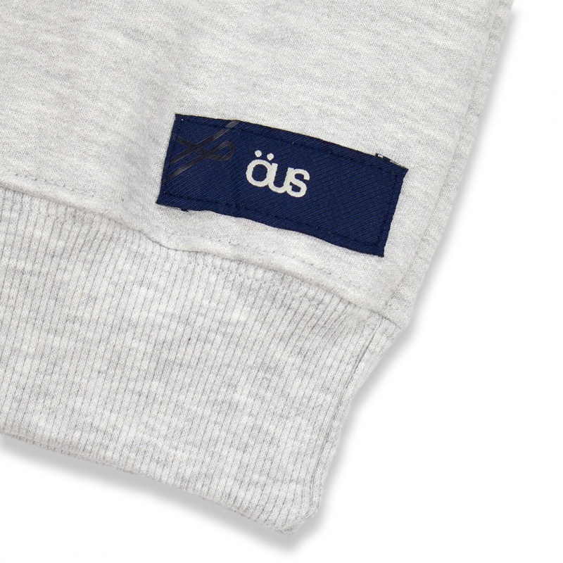 Moletom Ous Shoulders Cinza