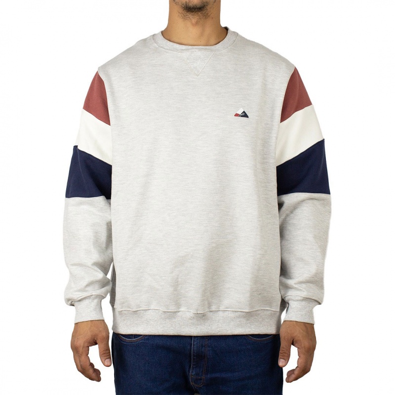 Moletom Ous Shoulders Cinza