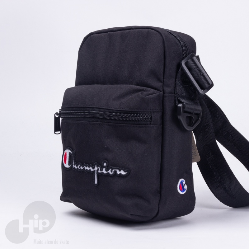 Pochete Champion Shoulder Bag Supercize Cross Preto