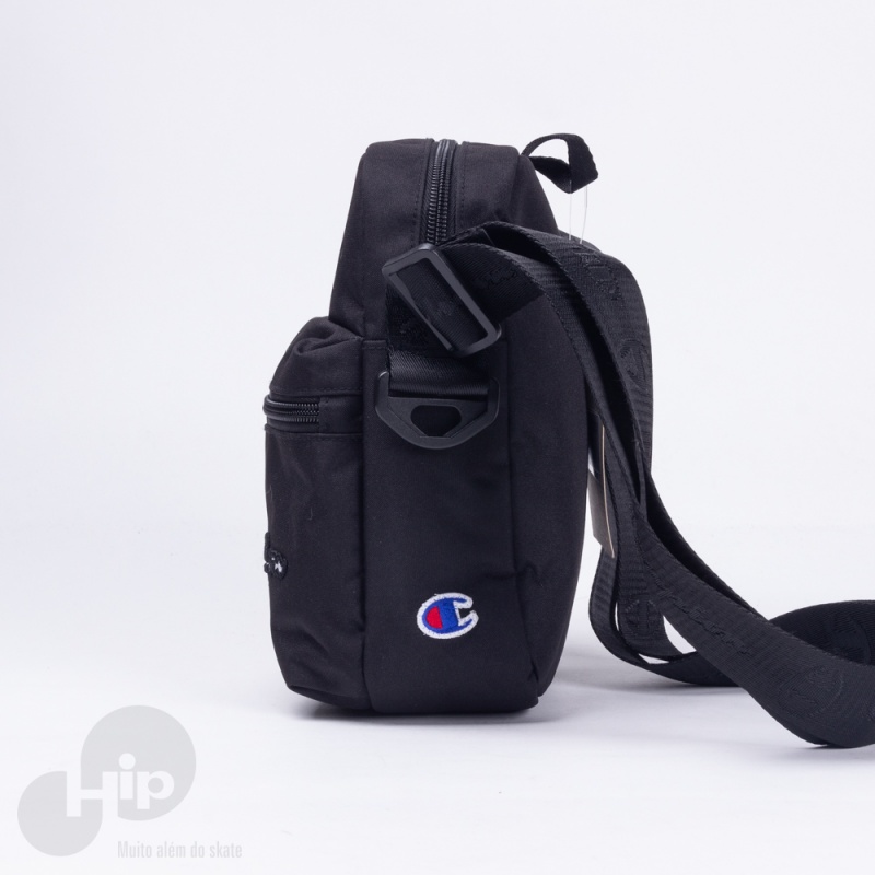 Pochete Champion Shoulder Bag Supercize Cross Preto