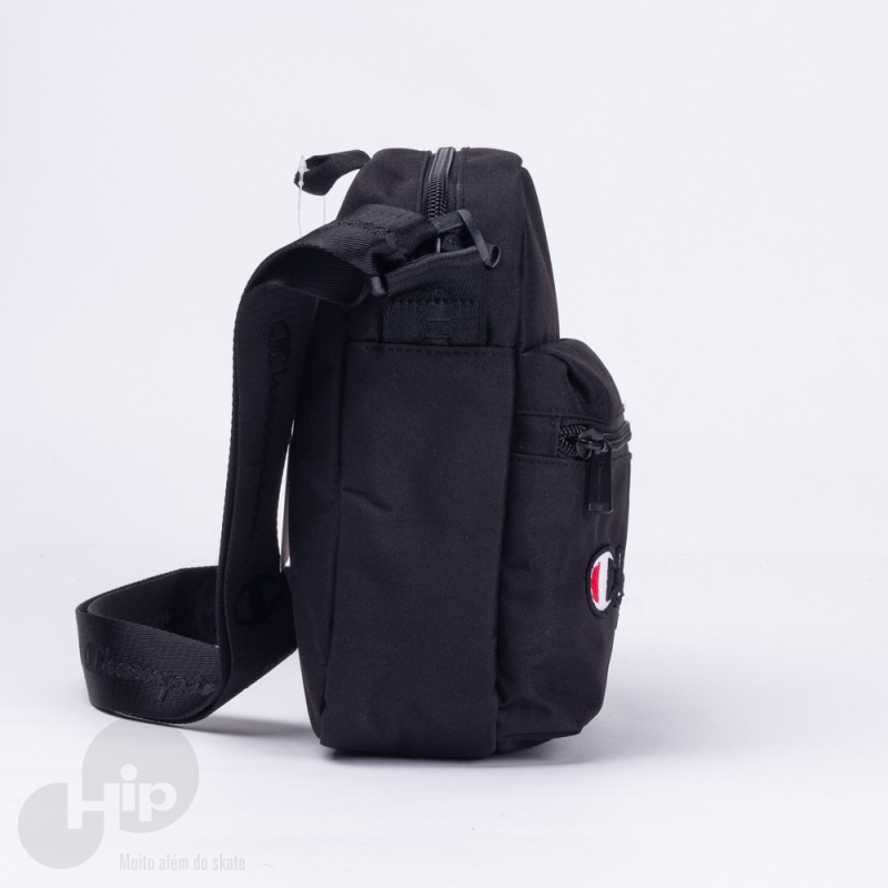 Pochete Champion Shoulder Bag Supercize Cross Preto