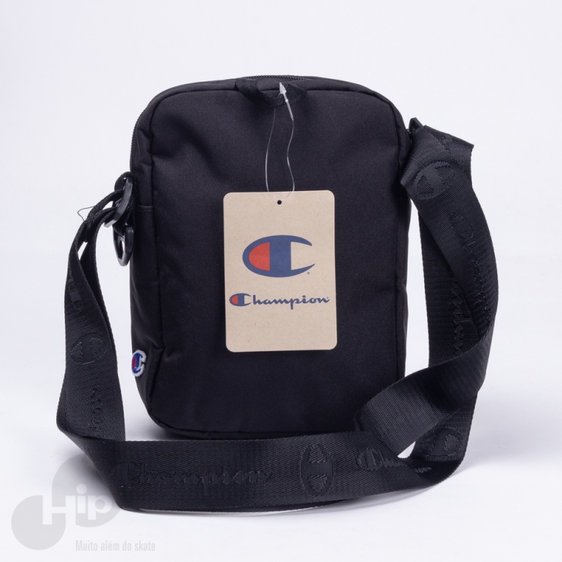 Pochete Champion Shoulder Bag Supercize Cross Preto