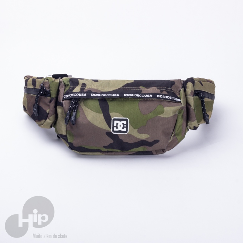 Pochete Dc Shoes The Satch Camuflado Verde