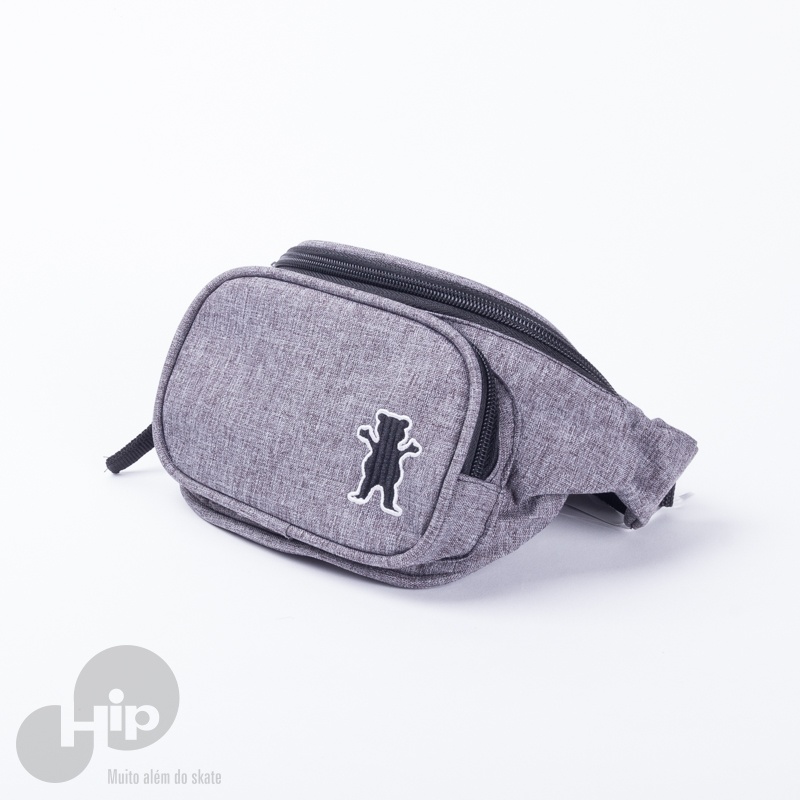 Pochete Grizzly Og Bear Classic Cinza Claro