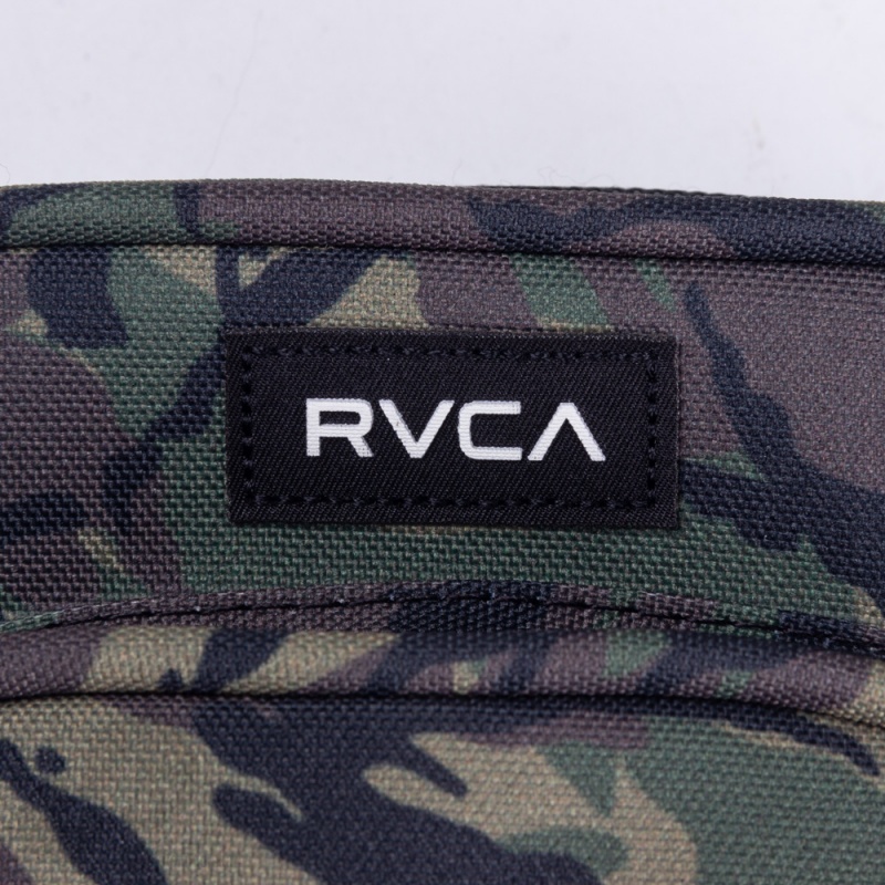 Pochete Rvca Shoulder Utilty Pouch Camuflado Verde
