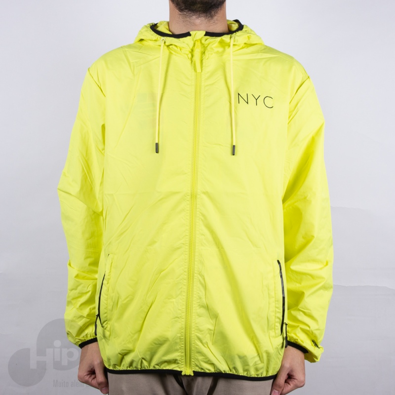 Quebra Vento New Era Wind Nyc Packable Amarelo