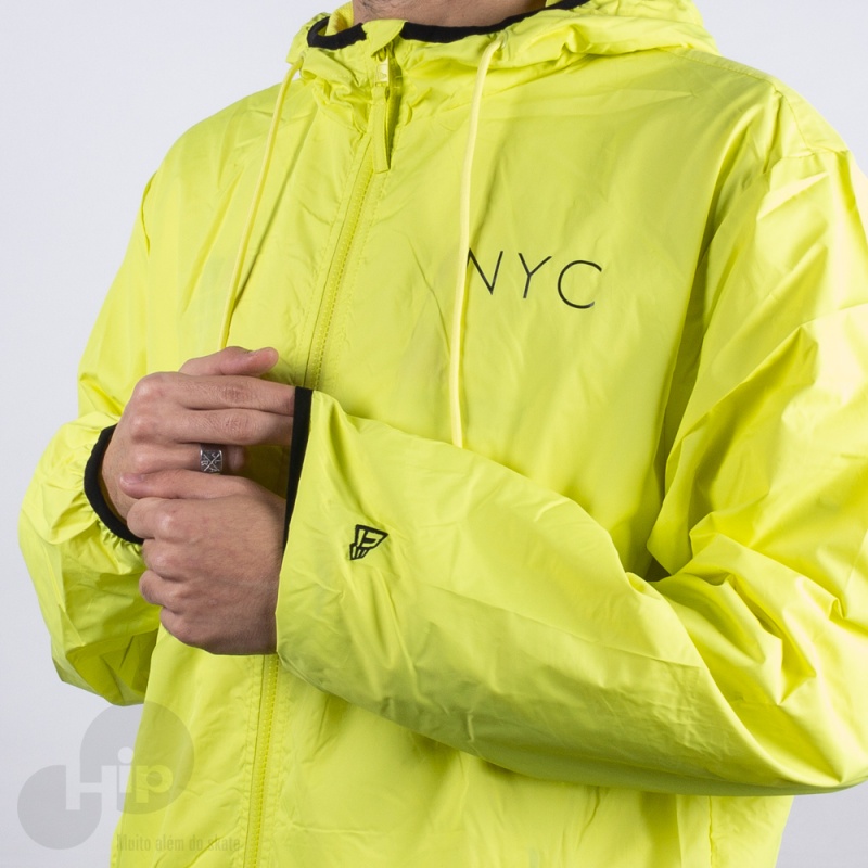 Quebra Vento New Era Wind Nyc Packable Amarelo