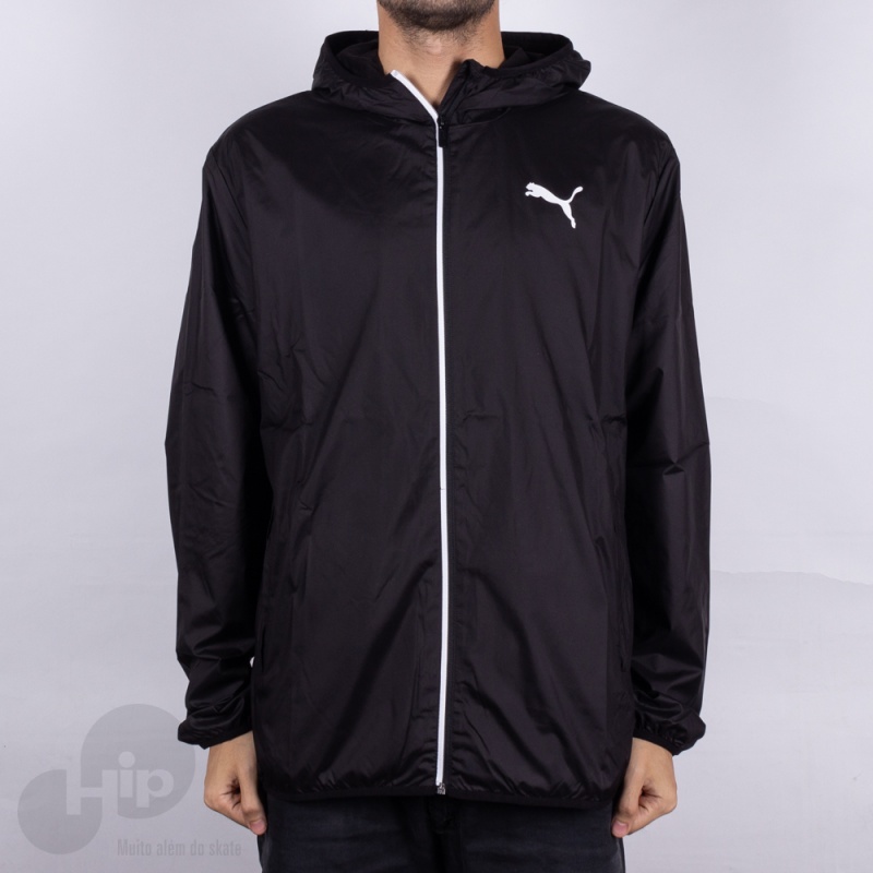 Quebra Vento Puma Essentials Solid Preta