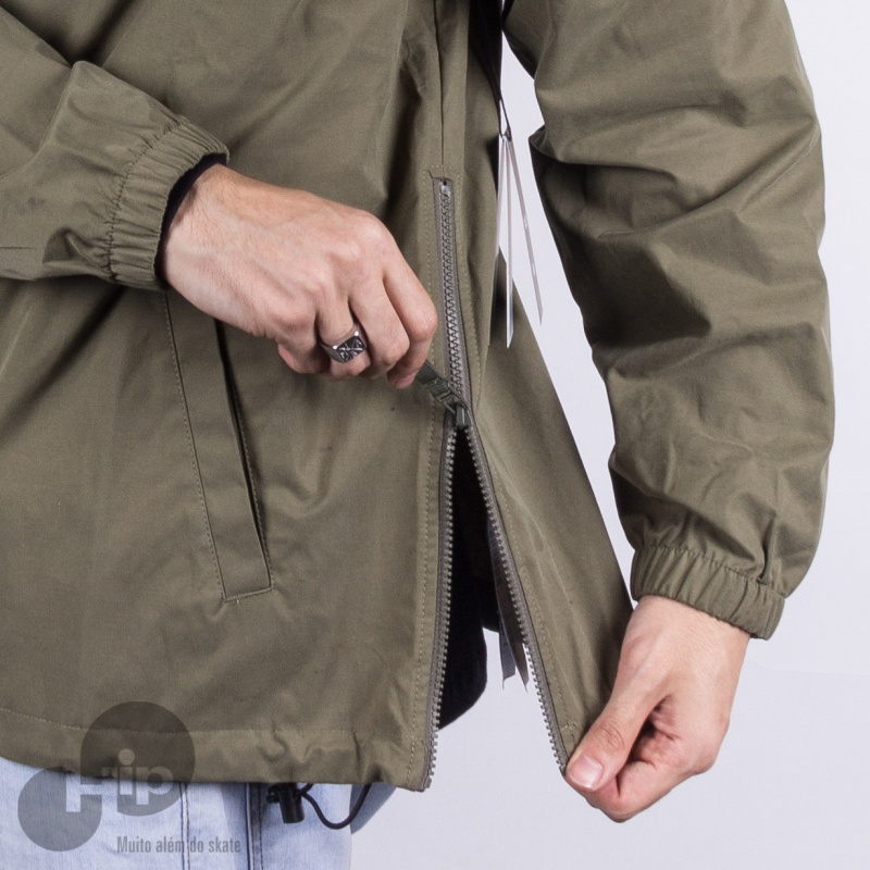 Quebra Vento Rvca On Point Anorak Verde