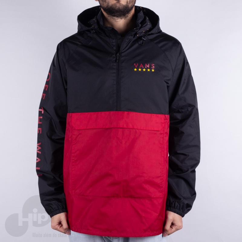 Quebra Vento Vans Anorak Victory Vermelha