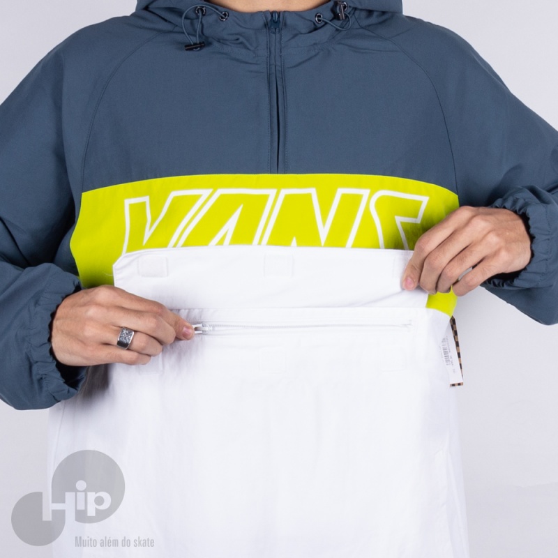 Quebra Vento Vans Retro Sport Anorak Branca