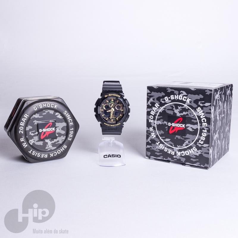 Relgio G-Shock Ga-100Cf-1A9Dr Preto