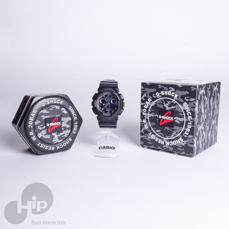 Relgio G-Shock Ga-100Cf-1Adr Preto