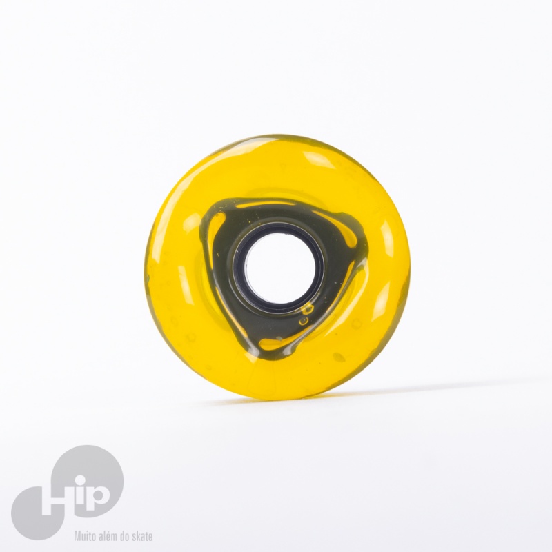 Roda Shark Wheels Inversiones 70Mm Amarela