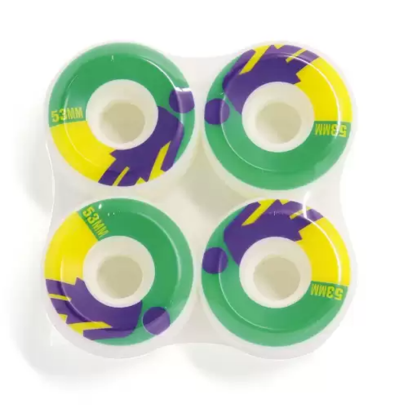 Roda Girl 53mm 99ABranca/Verde