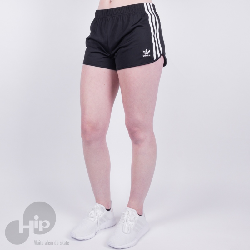 Short Adidas 3 Stripes Preto