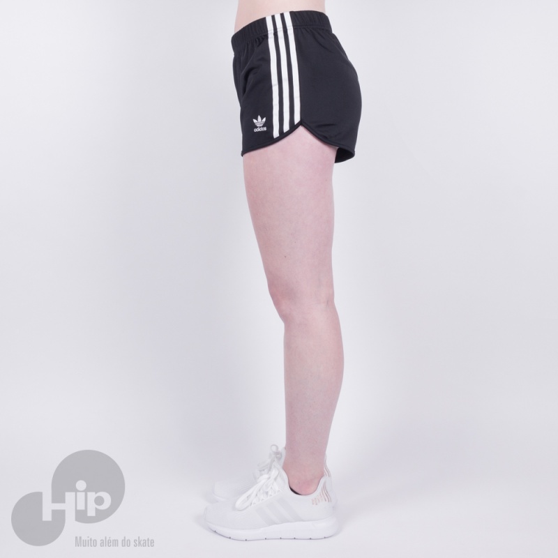 Short Adidas 3 Stripes Preto