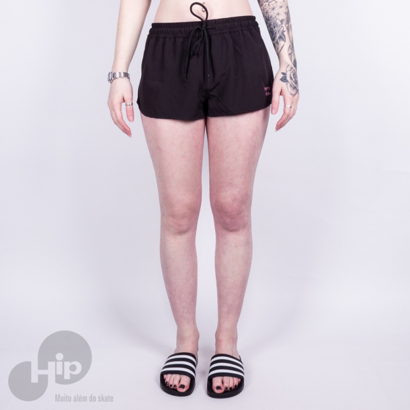 Short Billabong Black Fit Preto