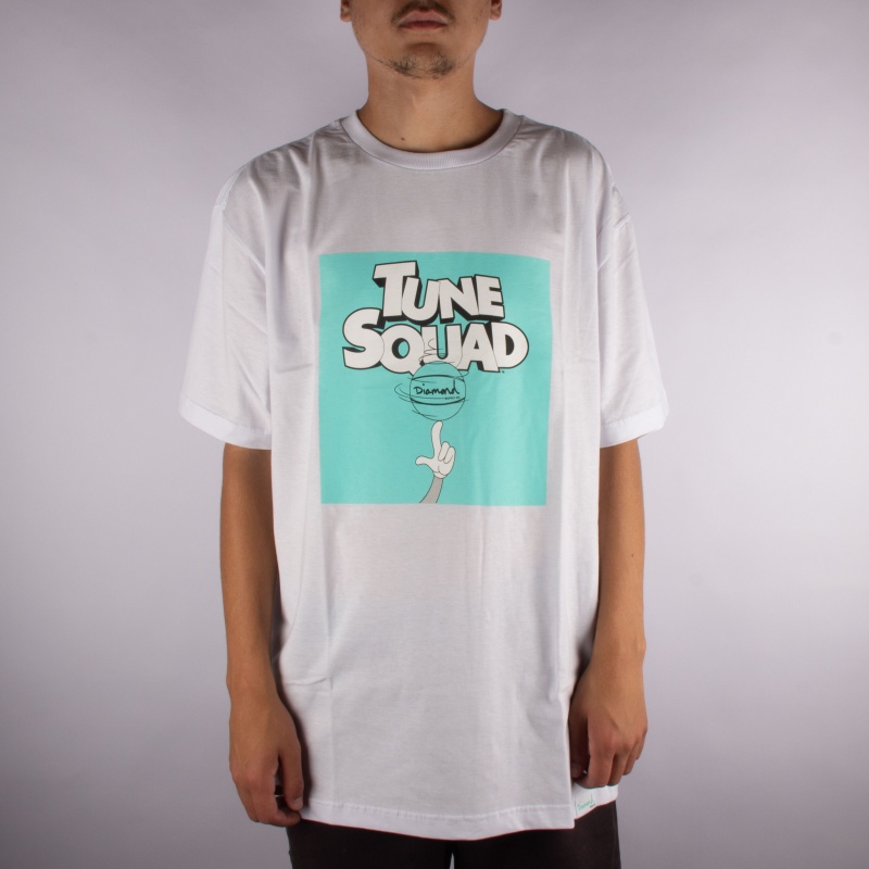 Camiseta Diamond Tune Squad Ball Branco