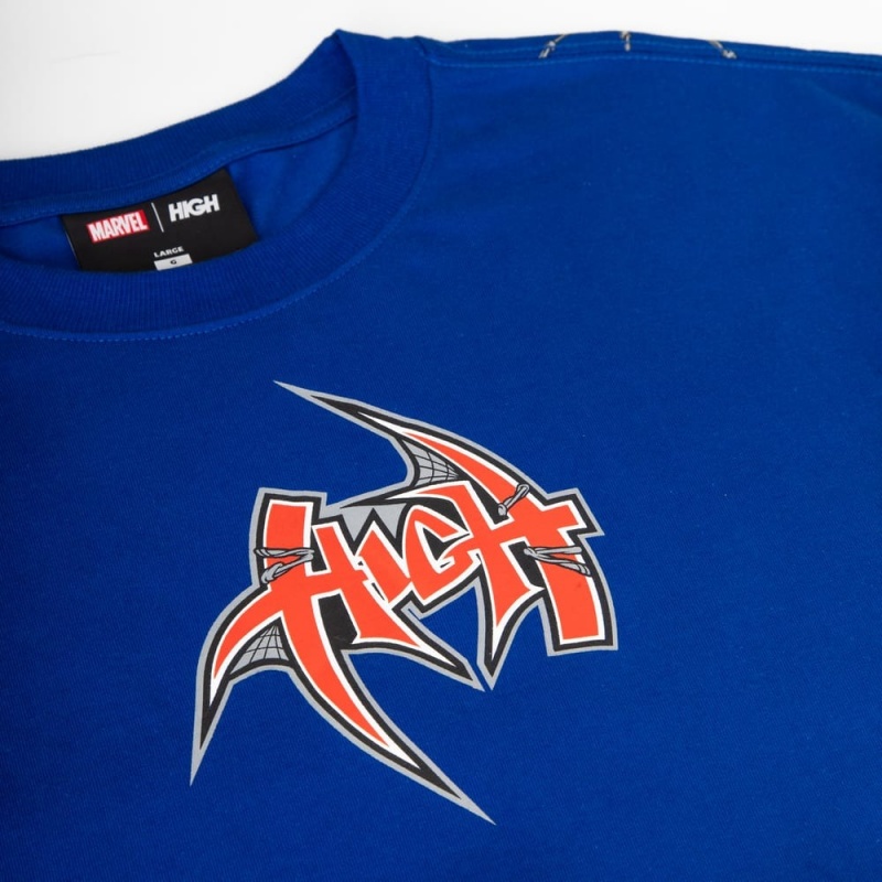 Camiseta High Marvel Spiderman Azul