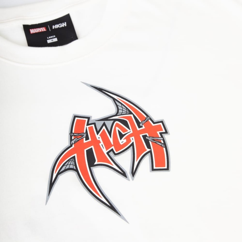 Camiseta High Spiderman Branco