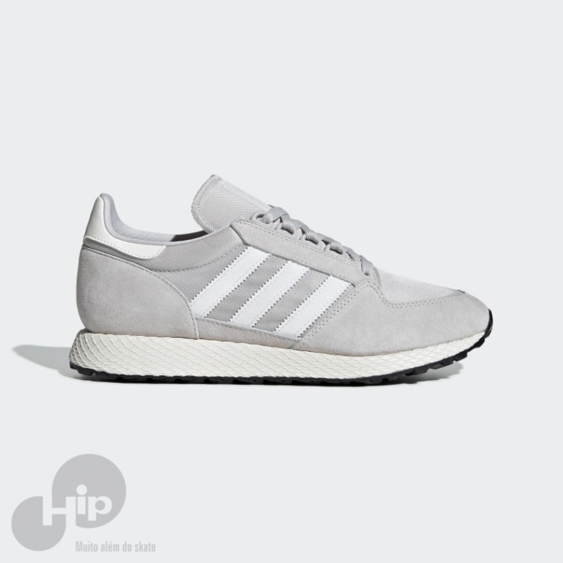 Tnis Adidas Forest Grove Cinza Claro