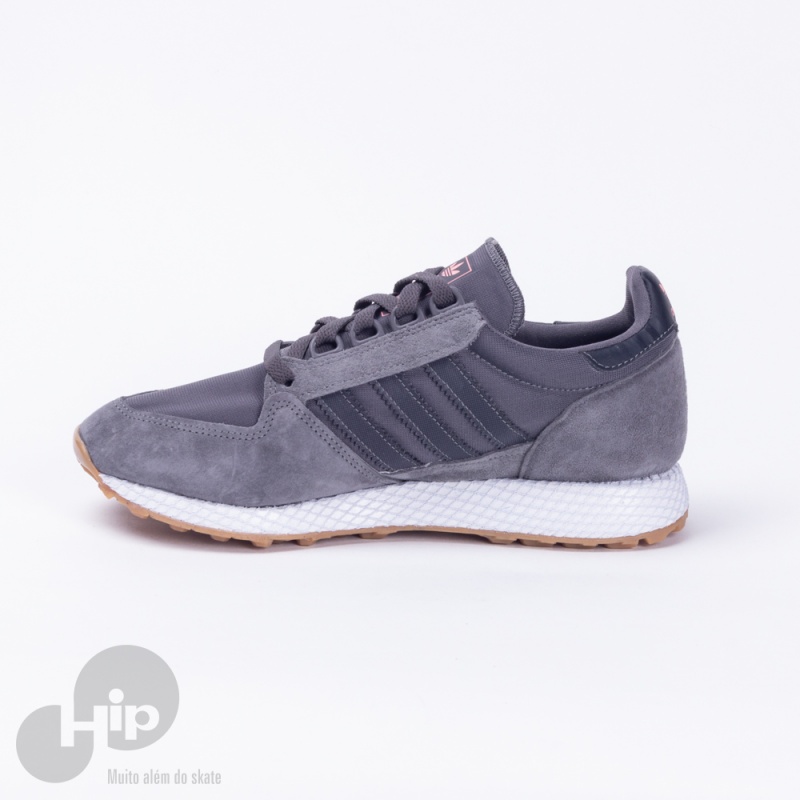 Tnis Adidas Forest Grove Cinza Escuro