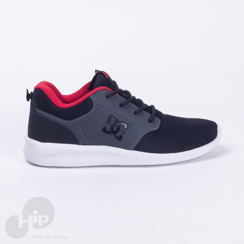 Tnis Dc Shoes Midway Sn Bg1 Preto