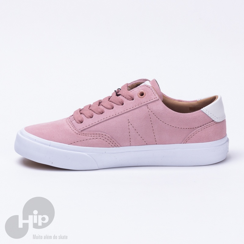 Tnis Mary Jane Crew Suede Rosa