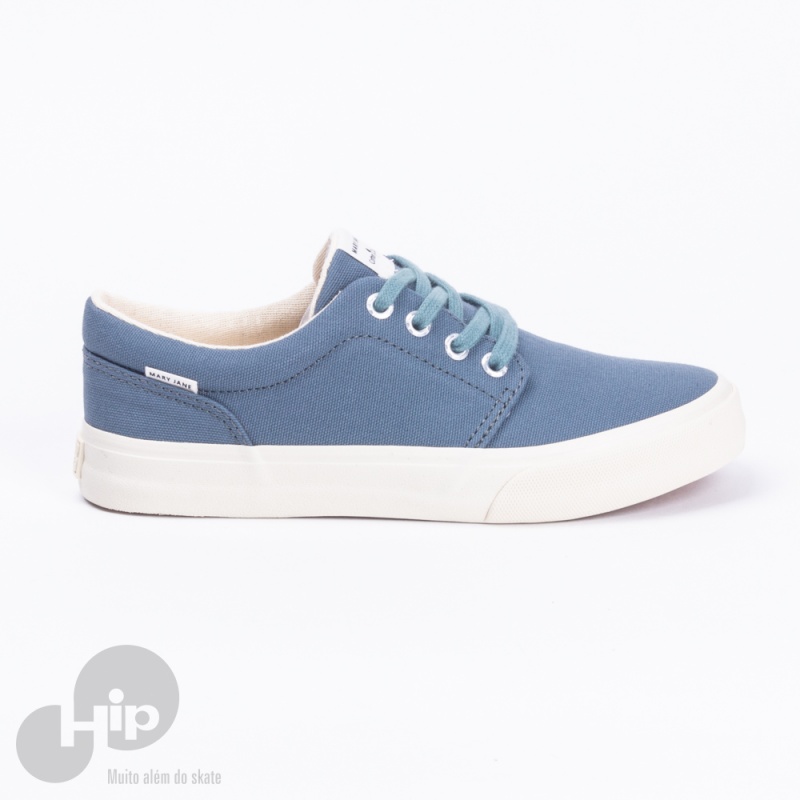 Tnis Mary Jane Insta Cotton Mj-5425 Azul Claro