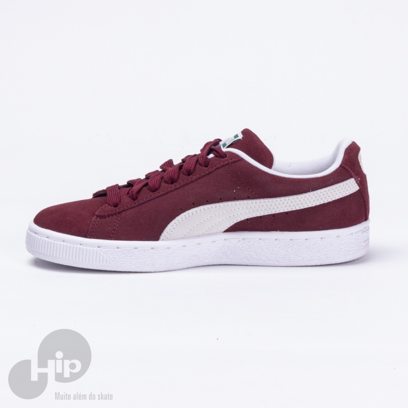 Tenis Puma Suede Classic Cabernet Vinho Loja HIP