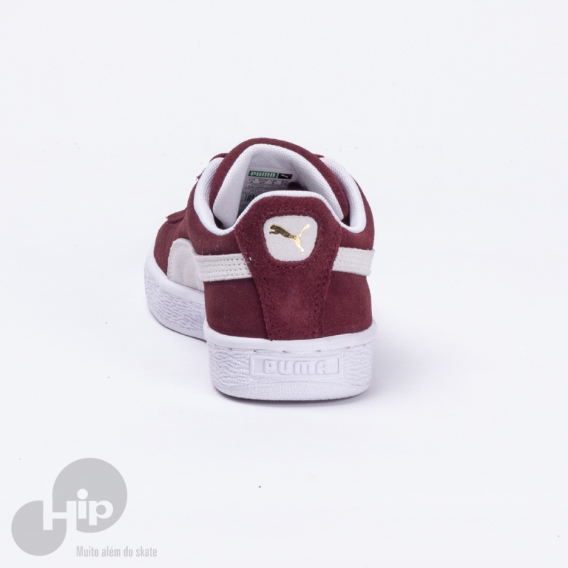 tenis puma suede classic vinho