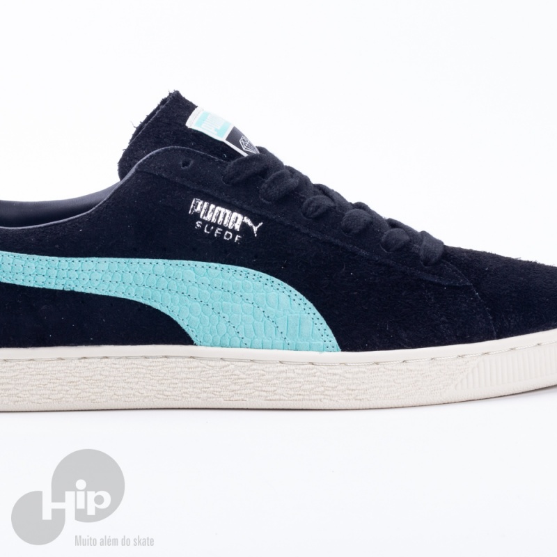 Tnis Puma Suede Diamond Preto