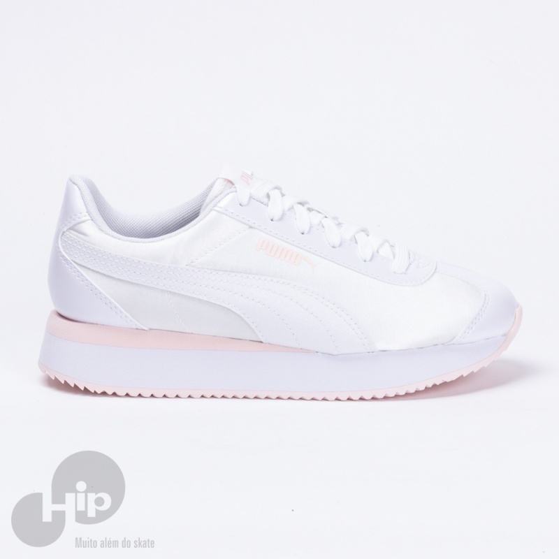 Tnis Puma Turino Stacked Branco