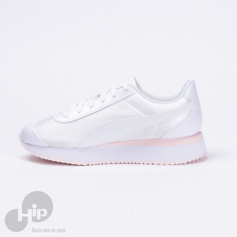 Tnis Puma Turino Stacked Branco