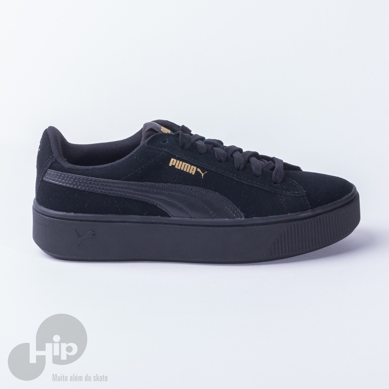 tênis puma vikky stacked sd preto