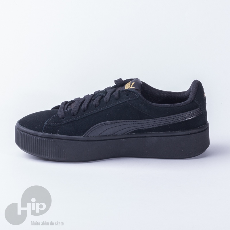 tênis puma vikky stacked sd preto