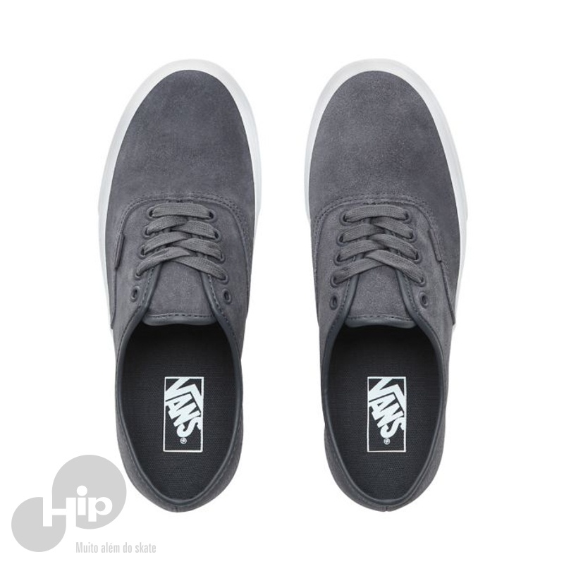 Tnis Vans Authentic Soft Suede Cinza Escuro