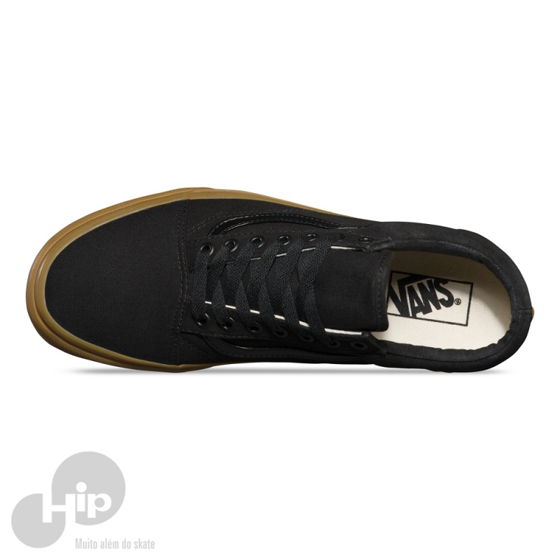 Tnis Vans Old Skool Canvas Gum Preto