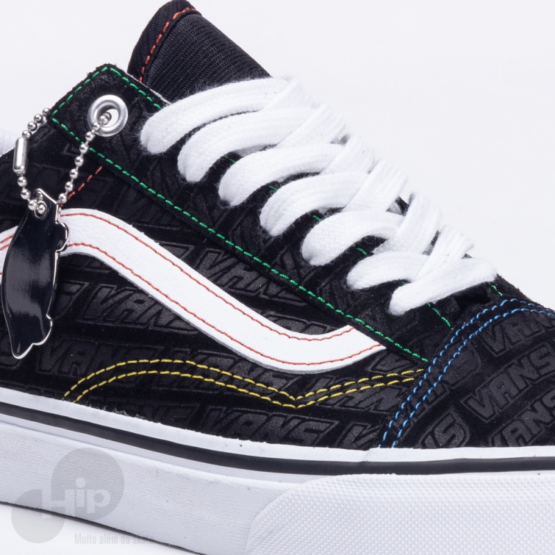 Tnis Vans Old Skool Emboss Preto/Branco